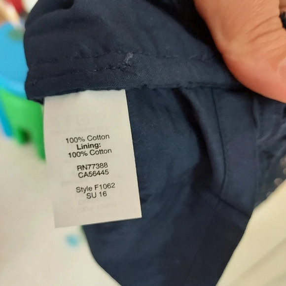 NWT J. Crew Navy Blue Crochet Lace Slip Dress in Size 16 - Picture 13 of 14